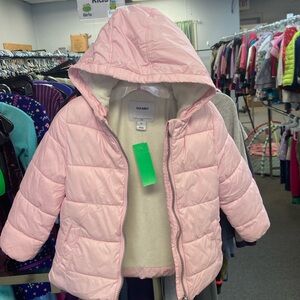 4T Girls winter jacket with hood